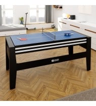 Table multi-jeux 4 en 1 (Air Hockey, Billard, Ping pong, Plateau) - SOKKER - Gladiateur