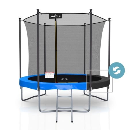 Trampoline classique Jump4fun 8T-244CM Réversible