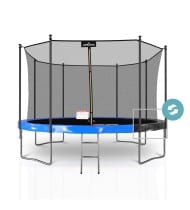 Trampoline classique Jump4fun 12T-366CM Réversible