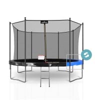 Trampoline classique Jump4fun 12T-366CM Réversible