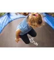 Trampoline de jardin Cocon ø150 cm- 5FT- Filet intérieur et matelas de protection