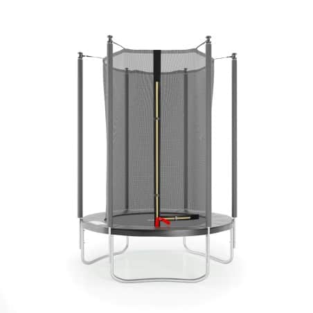 Trampoline de jardin Cocon ø150 cm- 5FT- Filet intérieur et matelas de protection
