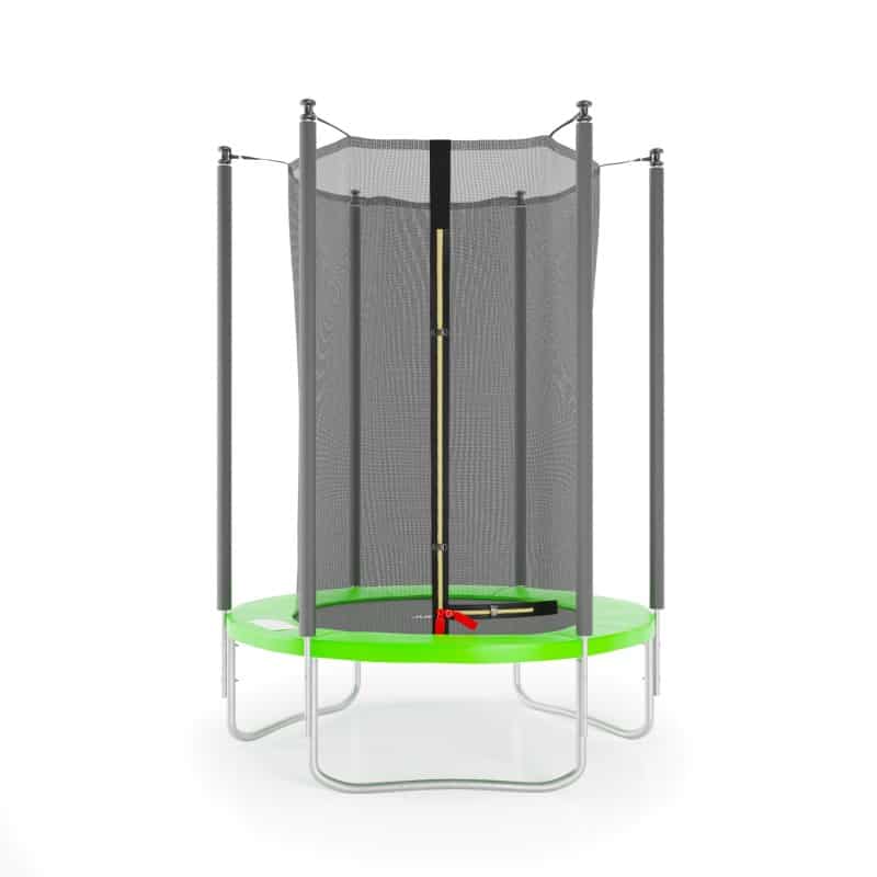 Trampoline de jardin Cocon ø150 cm- 5FT- Filet intérieur et matelas de protection