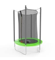 Trampoline de jardin Cocon ø150 cm- 5FT- Filet intérieur et matelas de protection