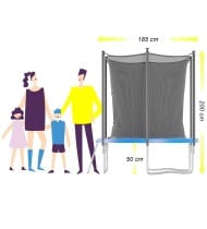 6FT-185cm Jump4Fun Trampoline Classique