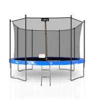 Trampoline extérieur Classique ø 366 cm- 12FT- Filet intérieur, Matelas de protection réversible et Echelle