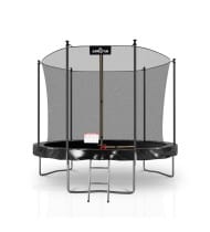 Trampoline extérieur Classique ø 305 cm- 10FT- Filet intérieur, Matelas de protection réversible et Echelle