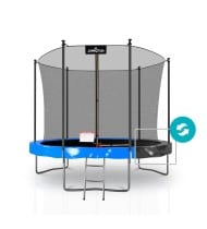 Trampoline extérieur Classique ø 305 cm- 10FT- Filet intérieur, Matelas de protection réversible et Echelle