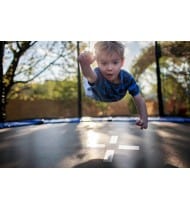 Trampoline extérieur Classique ø 305 cm- 10FT- Filet intérieur, Matelas de protection réversible et Echelle