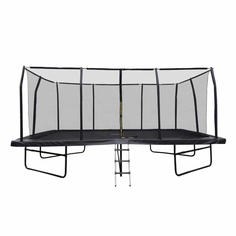 Trampoline de Jardin Rectangulaire XXXL Jump4Fun 17 FT x 10FT / 518 x 305cm