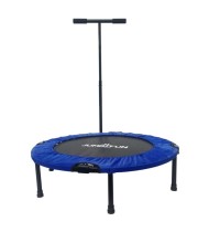 Trampoline fitness pliable 90 cm poignée réglable en hauteur en forme de T
