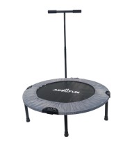 Trampoline fitness pliable 90 cm poignée réglable en hauteur en forme de T