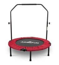 Trampoline fitness pliable 90 cm poignée réglable en hauteur