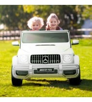 Voiture Electrique 4x4 SUV 2 places Mercedes AMG 2 x 45 W - Marche AV/AR, Phares et Système audio