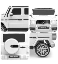 Voiture Electrique 4x4 SUV 2 places Mercedes AMG 2 x 45 W - Marche AV/AR, Phares et Système audio