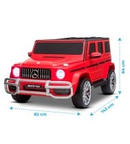 Voiture Electrique 4x4 SUV 2 places Mercedes AMG 2 x 45 W - Marche AV/AR, Phares et Système audio