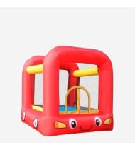 Château Gonflable - Jumpy Car - Surface 210x205x200 cm - souffleur et sac de rangement inclus