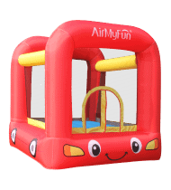 Château Gonflable - Jumpy Car - Surface 210x205x200 cm - souffleur et sac de rangement inclus