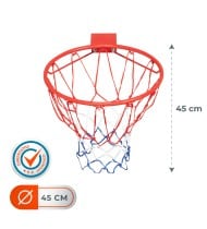 Arceau de basket rouge diamètre 45cm - BUMBER - Malibu