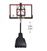 Panier de basket 2.30m a 3.05m - Platinium
