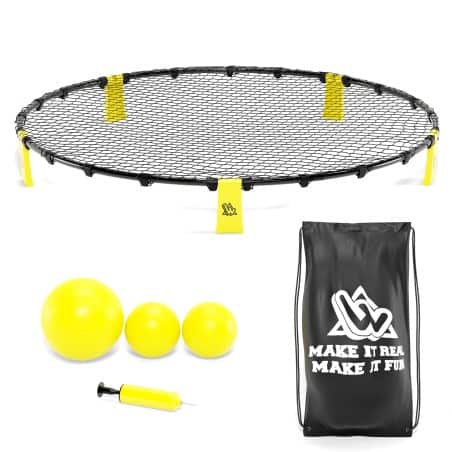 Set de Smashball avec 3 ballons, pompe et sac de transport