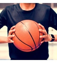 Ballon de basket orange taille 7 - BUMBER - Bronx