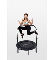 Mini Trampoline Fitness Jump4fun Pliable Double-Bar - Ø122cm