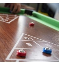 Table multi-jeux 20 en 1 sur Pied, Multifonction avec Plateaux Modulables et Accessoires pour 20 jeux différents, 122x61x84 cm