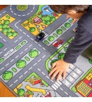 Tapis de Jeux Enfant - Street 67 x 100 cm