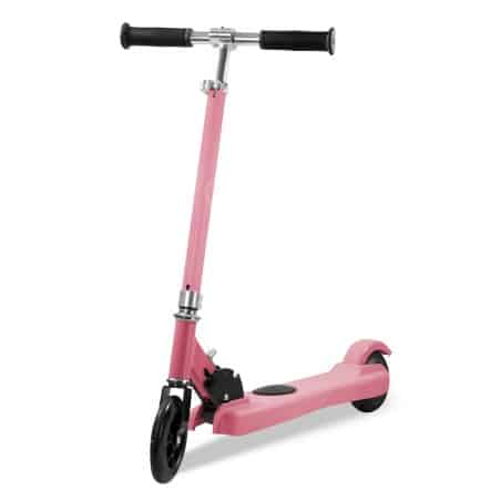 Trottinette avec assistance électrique pliable - 100w / Lithium - repose pied rond