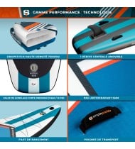CANYON 11'2 PACK STAND UP PADDLE