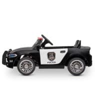 Voiture de Police Electrique DOODEE 2 x 30W - Marche AV / AR, Gyrophares & Mégaphone