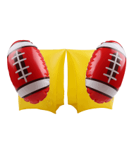 Brassards Gonflables De Natation x2 pour Enfants 3-6 Ans, Flotteurs piscine & plage - Pack Duo Rugby Alien