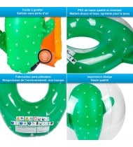 Pack Jeunesse, brassards + bouée + ballon Cactus