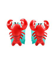 Brassards Gonflables De Natation Enfants 3-6 Ans, Flotteurs piscine, Imprimé Homard