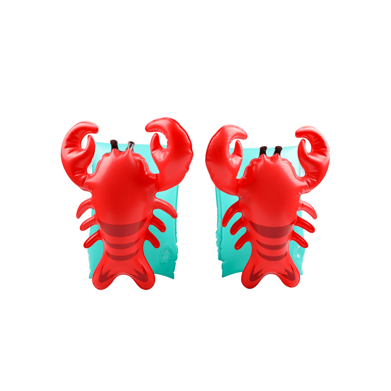 Brassards Gonflables De Natation Enfants 3-6 Ans, Flotteurs piscine, Imprimé Homard