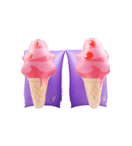 Brassards Gonflables De Natation Enfants 3-6 Ans, Flotteurs piscine, Imprimé Glace Italienne