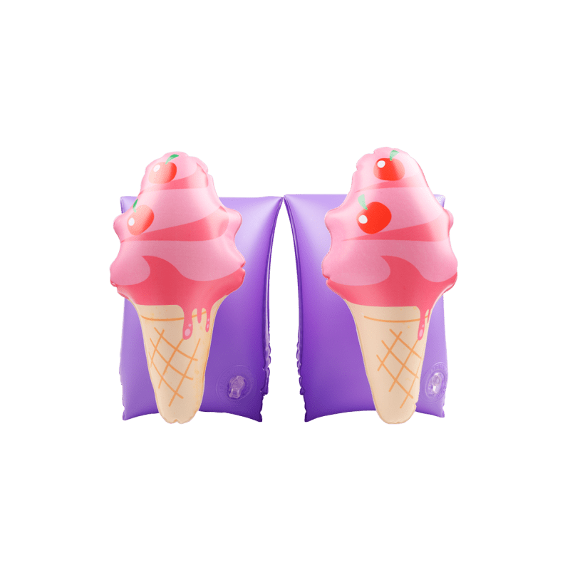 Brassards Gonflables De Natation Enfants 3-6 Ans, Flotteurs piscine, Imprimé Glace Italienne