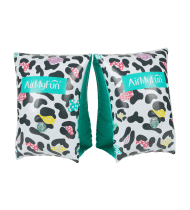 Brassards Gonflables De Natation Enfants 3-6 Ans, Flotteurs piscine, Imprimé Léopard