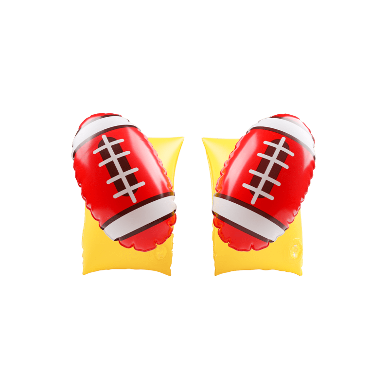 Brassards Gonflables De Natation Enfants 3-6 Ans, Flotteurs piscine, Imprimé Football Américain