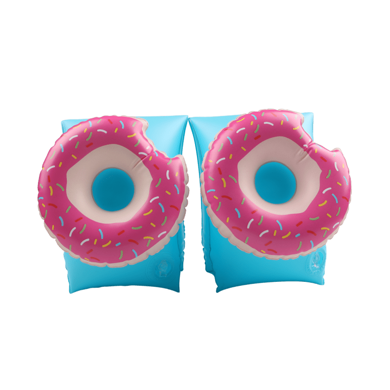 Brassards Gonflables De Natation Enfants 3-6 Ans, Flotteurs piscine, Imprimé Donuts