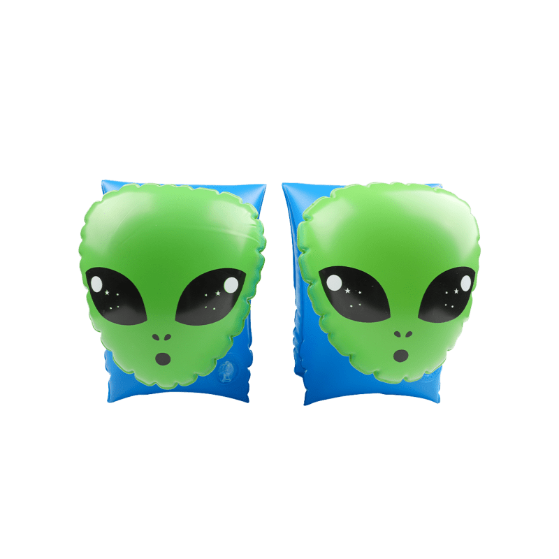 Brassards Gonflables De Natation Enfants 3-6 Ans, Flotteurs piscine, Imprimé Alien