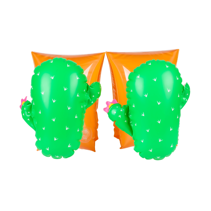 Brassards Gonflables De Natation Enfants 3-6 Ans, Flotteurs piscine, Imprimé Cactus