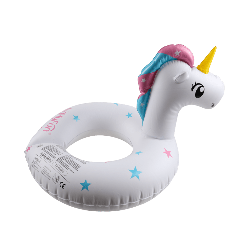 Bouée Gonflable Enfant dès 3ans et + pour Piscine & Plage, Flotteur ø49cm - Licorne Magique ø49 Cm