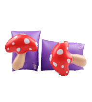Brassards Gonflables De Natation x2 pour Enfants 3-6 Ans, Flotteurs piscine & plage - Pack Duo Glace Champignon