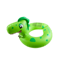 Bouée Gonflable Enfant dès 3ans et + pour Piscine & Plage, Flotteur ø49cm - Dinosaure ø49cm