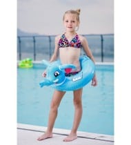 Bouée Gonflable Enfant dès 3ans et + pour Piscine & Plage, Flotteur ø49cm - Éléphant ø49cm