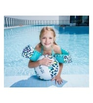 Ballon Gonflable ø28 cm pour Piscine & Plage, Accessoire d'Eau - Design Léopard