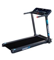 Tapis de Course Pliable Compact Faster SP - 1,5CV - 12 Programmes - Capteurs Cardiaque, Ecran LCD