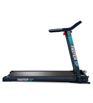 Tapis de Course Pliable Compact Faster SP - 1,5CV - 12 Programmes - Capteurs Cardiaque, Ecran LCD